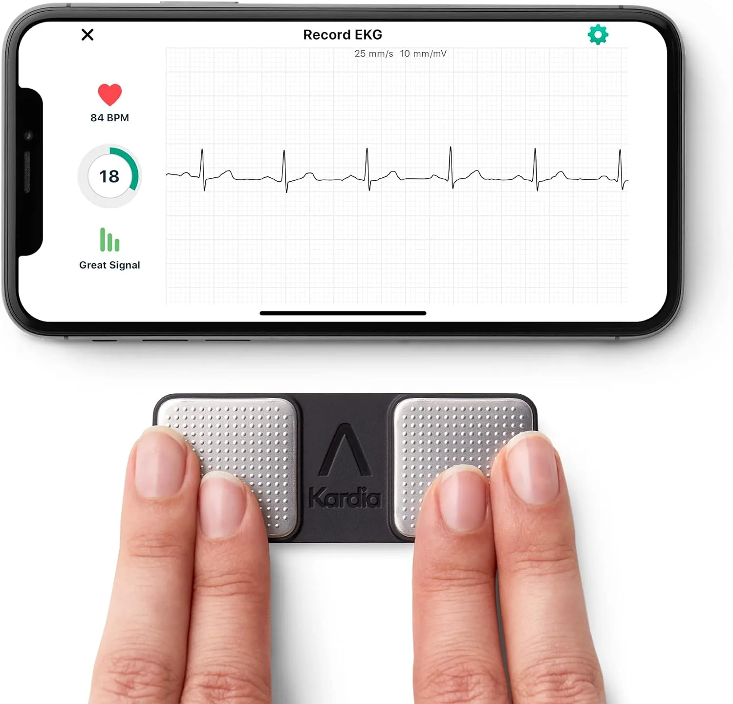 Picture of KardiaMobile EKG Monitor for Arrhythmia