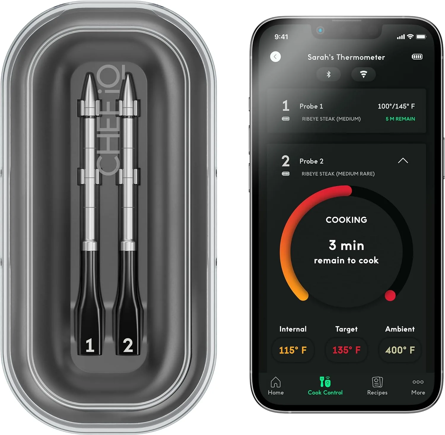 Picture of CHEF iQ Thermometer for Cooking Monitoring